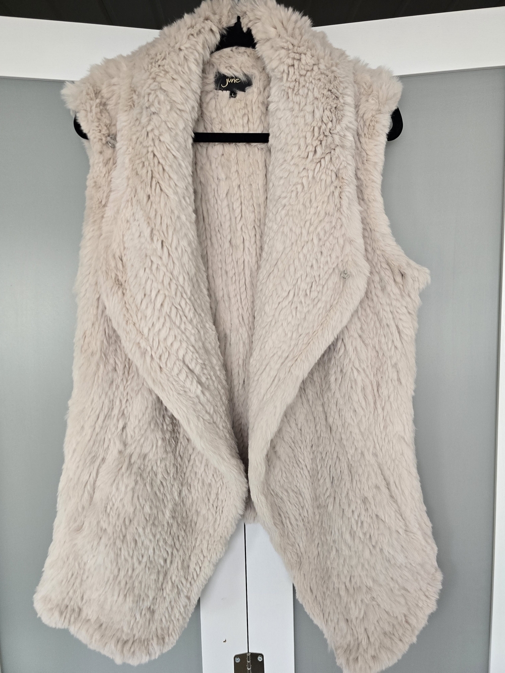 June Rabbit Fur Vest - Picture 3 of 11